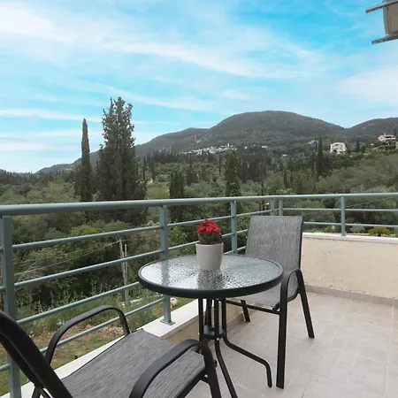 アパート Martzon House Corfu Kynopiástai